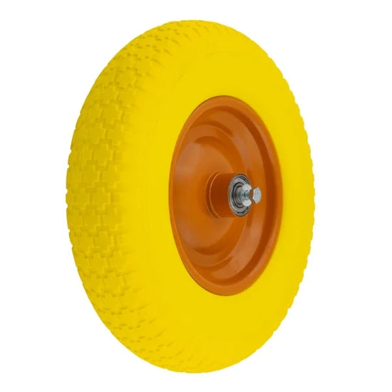 Roata Poliuretanica Roaba Elefant 400-8, anti-pana, ax 20x93mm, janta metalica