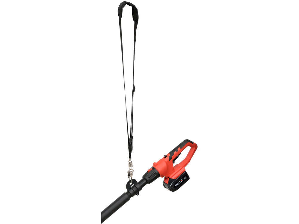 Fierastrau multifunctional Yato 18V, 1x2Ah, lama 8", functie drujba si foarfeca gard viu, maner telescopic