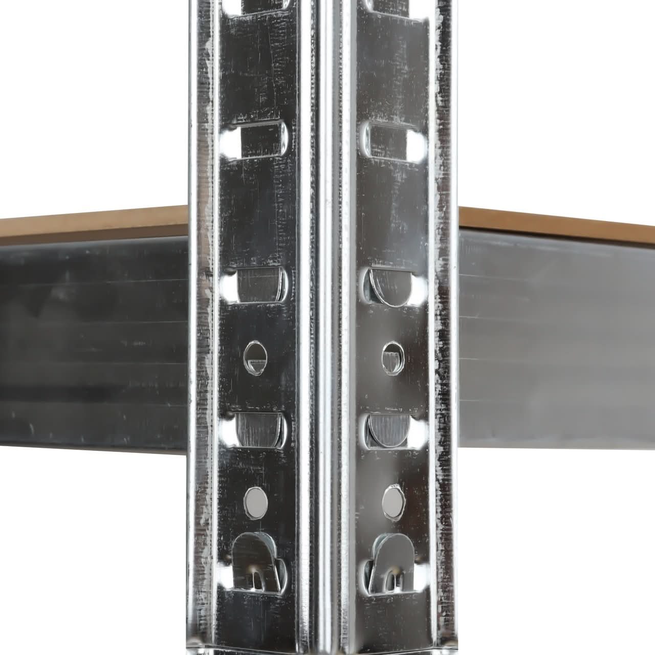 Raft depozitare galvanizat ZEP otel 70x30x150cm 5 nivele 175kg/nivel