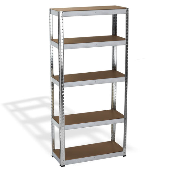 Raft depozitare galvanizat ZEP otel 70x30x150cm 5 nivele 175kg/nivel