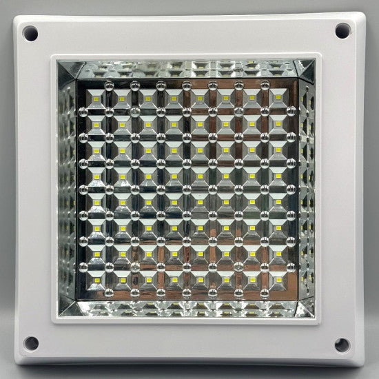 Plafoniera LED Patrata pentru Bucatarie, 16W, 268x268x35mm, 6500K