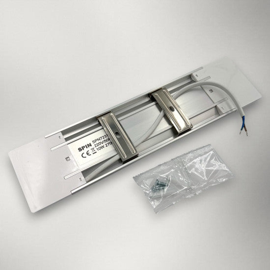 Corp LED Fida aluminiu, 10W, 6500K, 300 mm