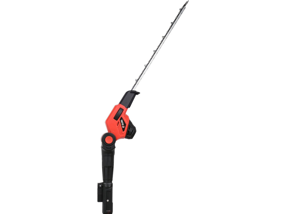 Fierastrau multifunctional Yato 18V, 1x2Ah, lama 8", functie drujba si foarfeca gard viu, maner telescopic