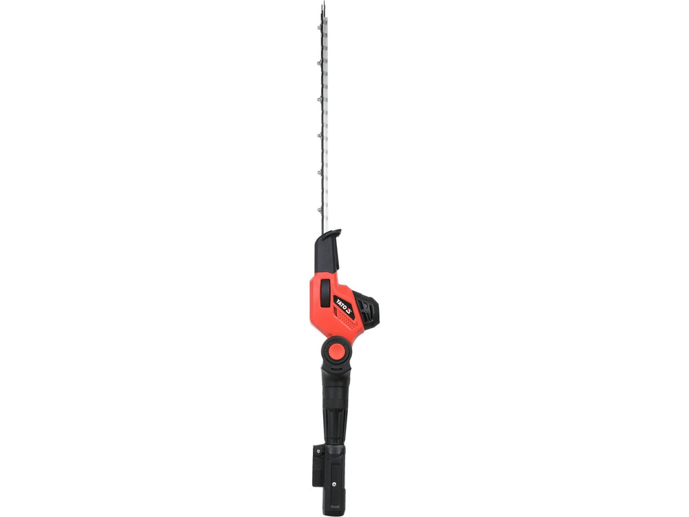 Fierastrau multifunctional Yato 18V, 1x2Ah, lama 8", functie drujba si foarfeca gard viu, maner telescopic