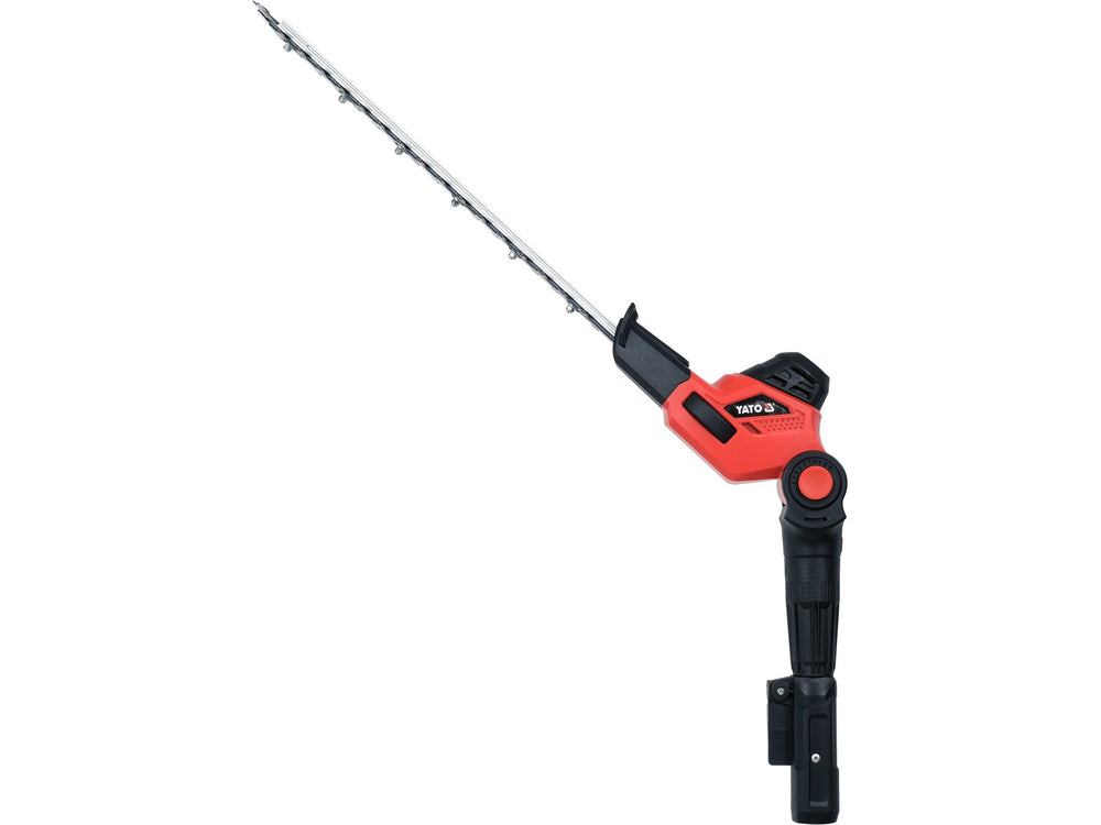 Fierastrau multifunctional Yato 18V, 1x2Ah, lama 8", functie drujba si foarfeca gard viu, maner telescopic