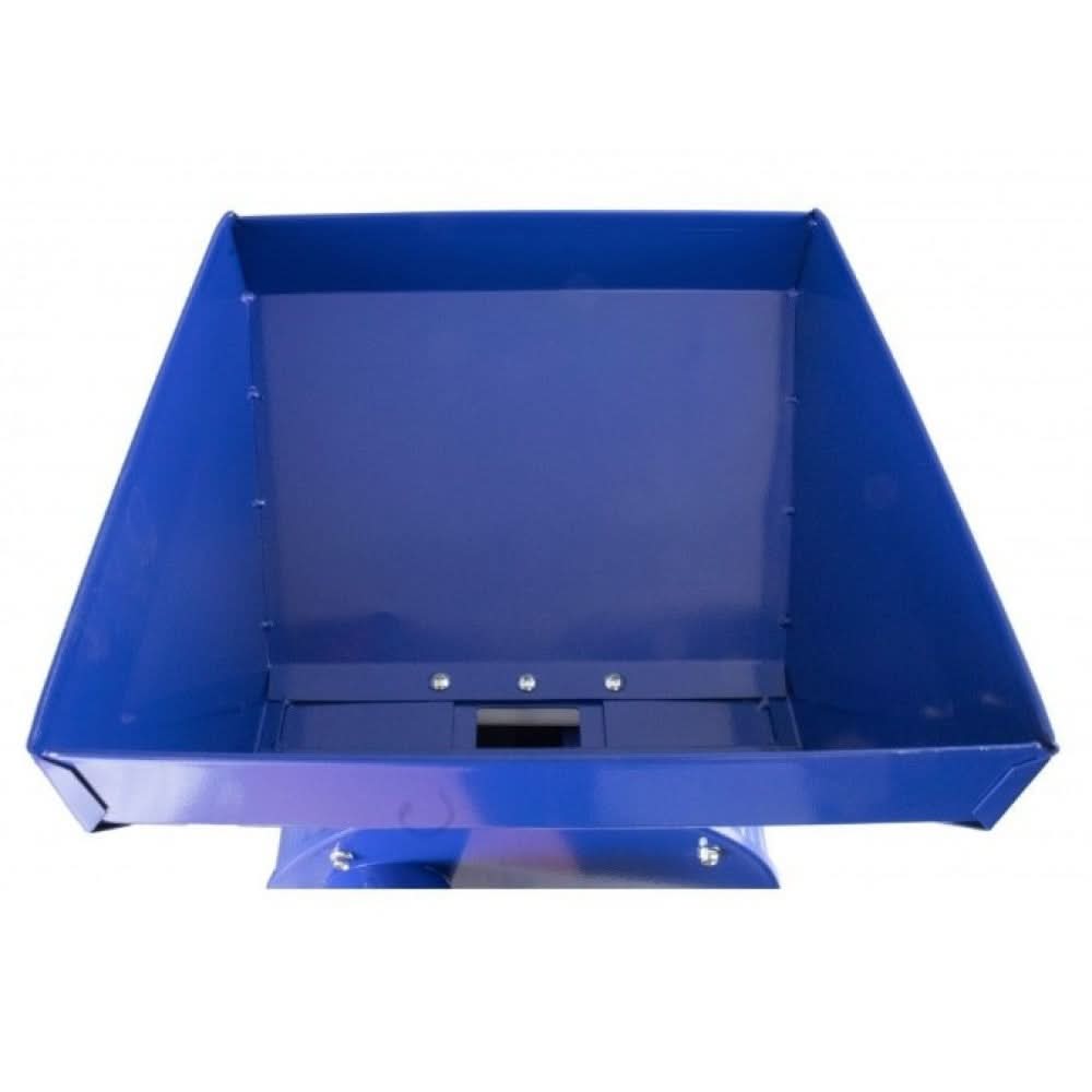 Moara electrica CRAFT-TEC MX426 cu cuva mare pentru furaje si cereale, 4 site, tocator lateral, ciocanele si cutite