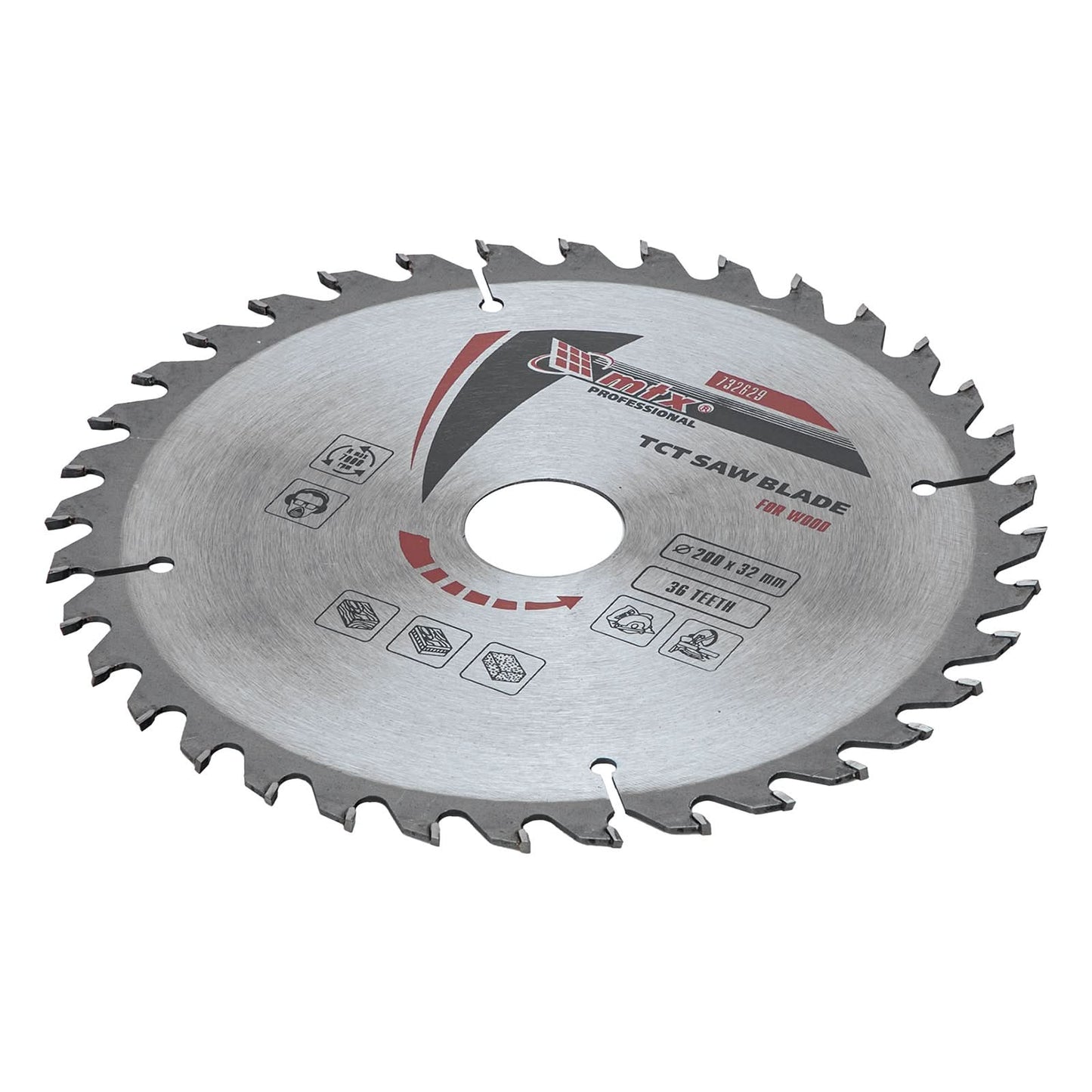Disc de Debitare Lemn 200 x 32 mm, 36 Dinți, Bucșă 30/32 – MTX