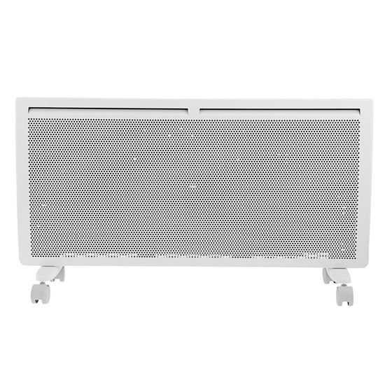 Convector electric hibrid Denzel HybridX-2000, 2000W, incalzitor cu infrarosu, termostat digital, montaj pe perete sau podea