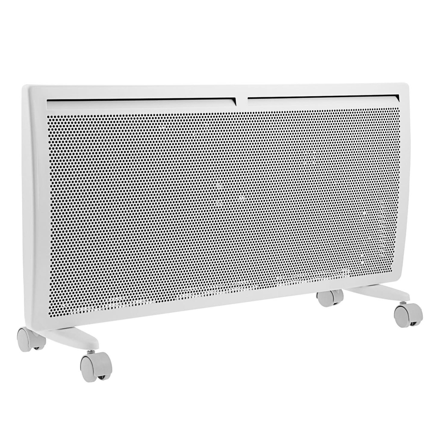 Convector electric hibrid Denzel HybridX-2000, 2000W, incalzitor cu infrarosu, termostat digital, montaj pe perete sau podea