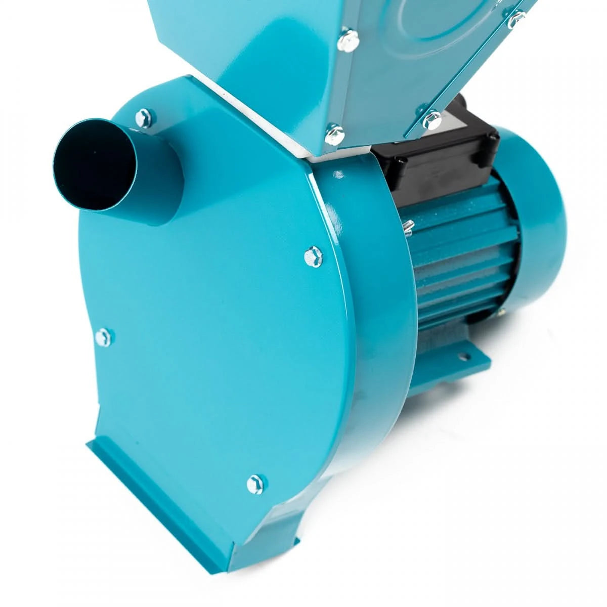 Moara electrica Broman 4.5 kW, 300 kg/ora, ciocanele + cutite stiuleti, 4 site incluse