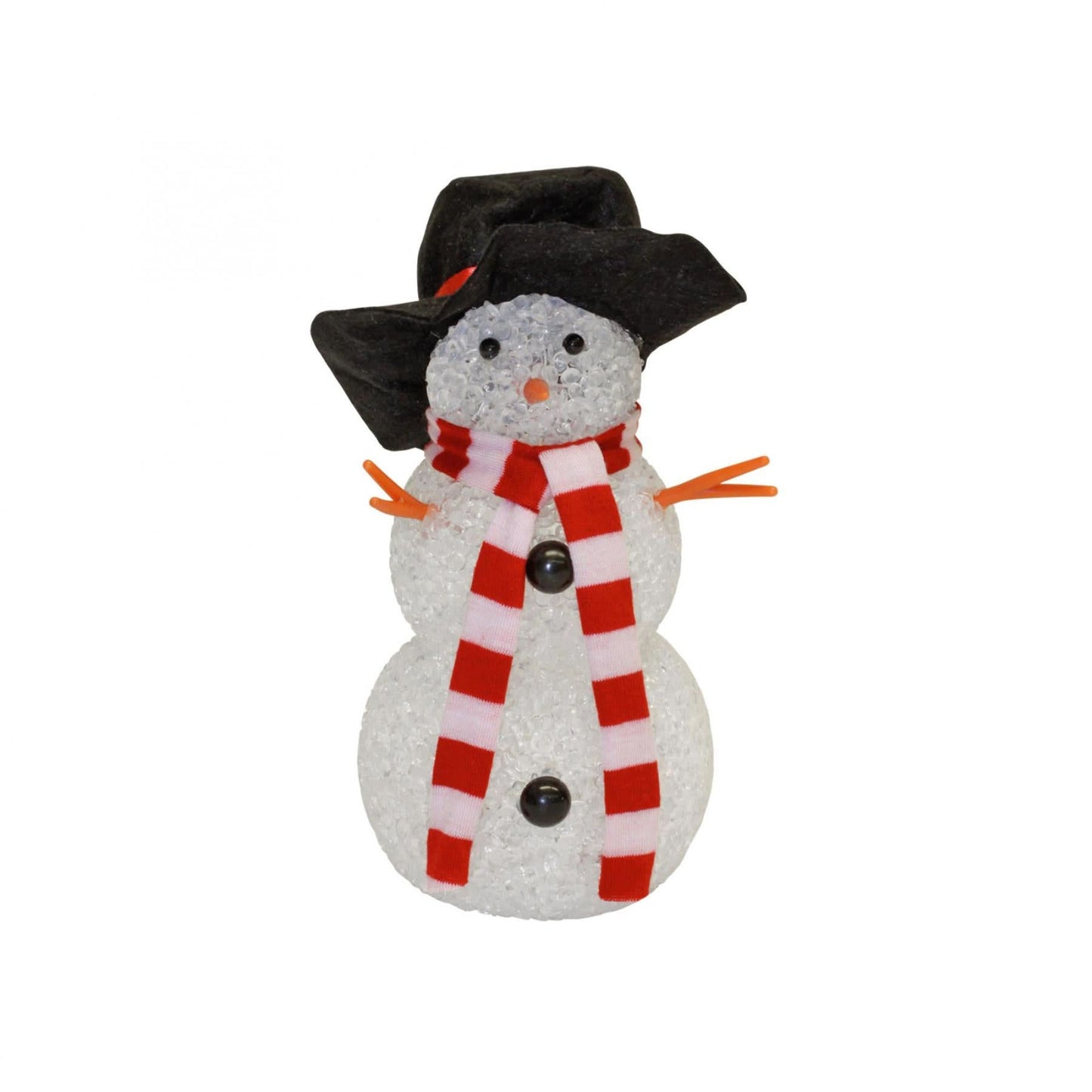 Decor cu LED Om de Zapada, 17 cm, multicolor, cu baterii incluse