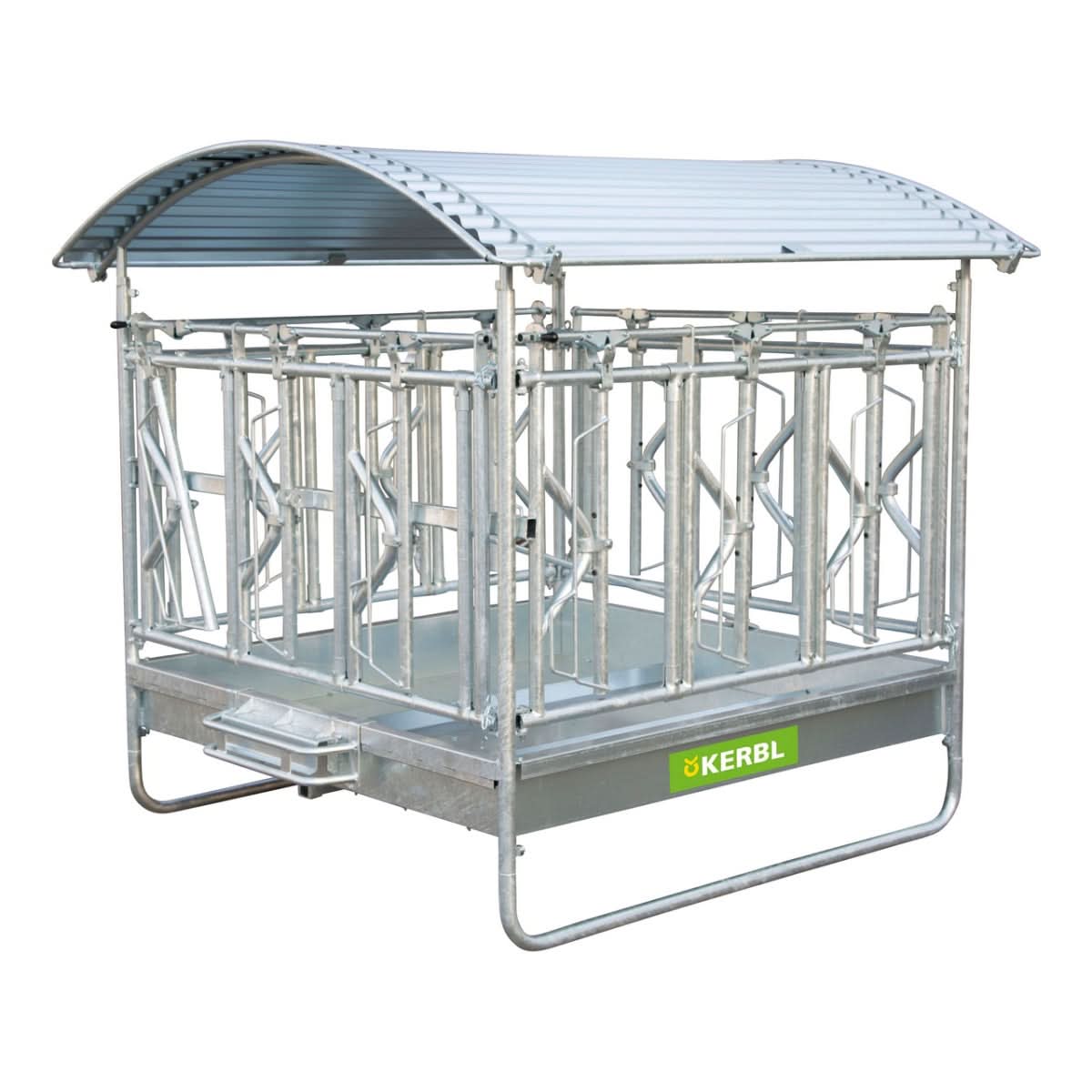 Iesle patrata cu acoperis si 12 locuri de hranire, cu autoblocare