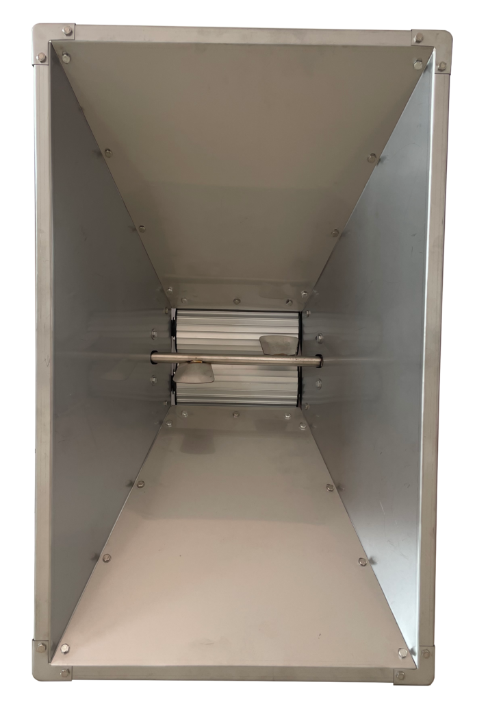 Zdrobitor struguri manual ZSM-50S cu agitator, cuva INOX 50L, 600 kg/h