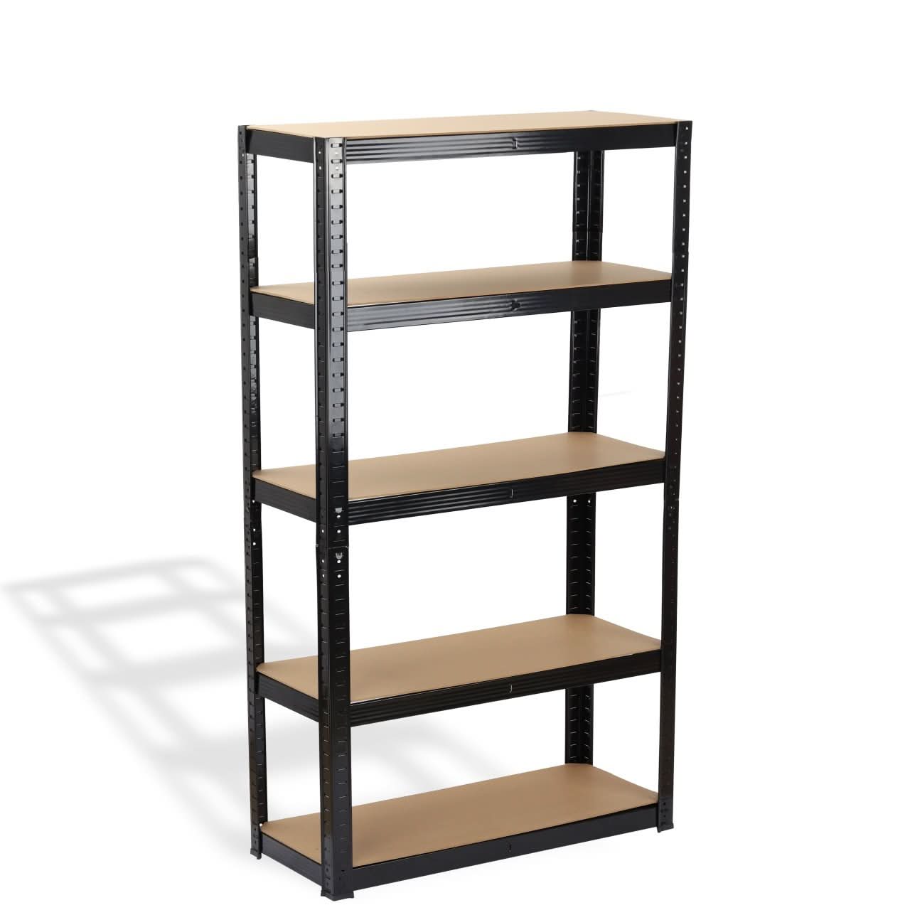 Raft depozitare negru ZEP otel 90x45x180cm 5 nivele 175kg/nivel