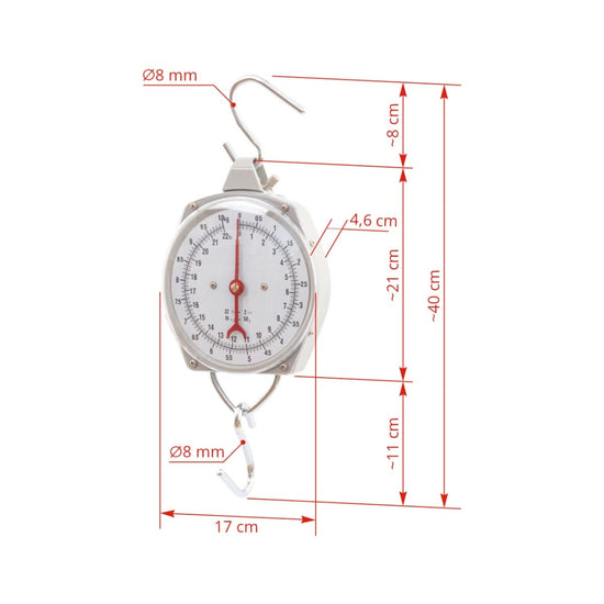 Cantar suspendat premium, max. 10 kg, robust si precis