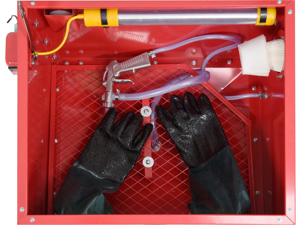 Cabina de sablat 90 L, profesionala, cu pistol si accesorii