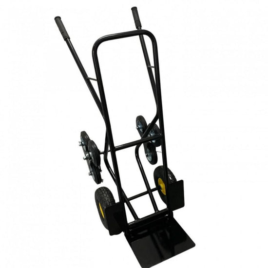 Carucior pliabil 2 in 1 VivaTechnix VMD-1057, transport 250 kg, otel vopsit, roti scari + roti cu camera