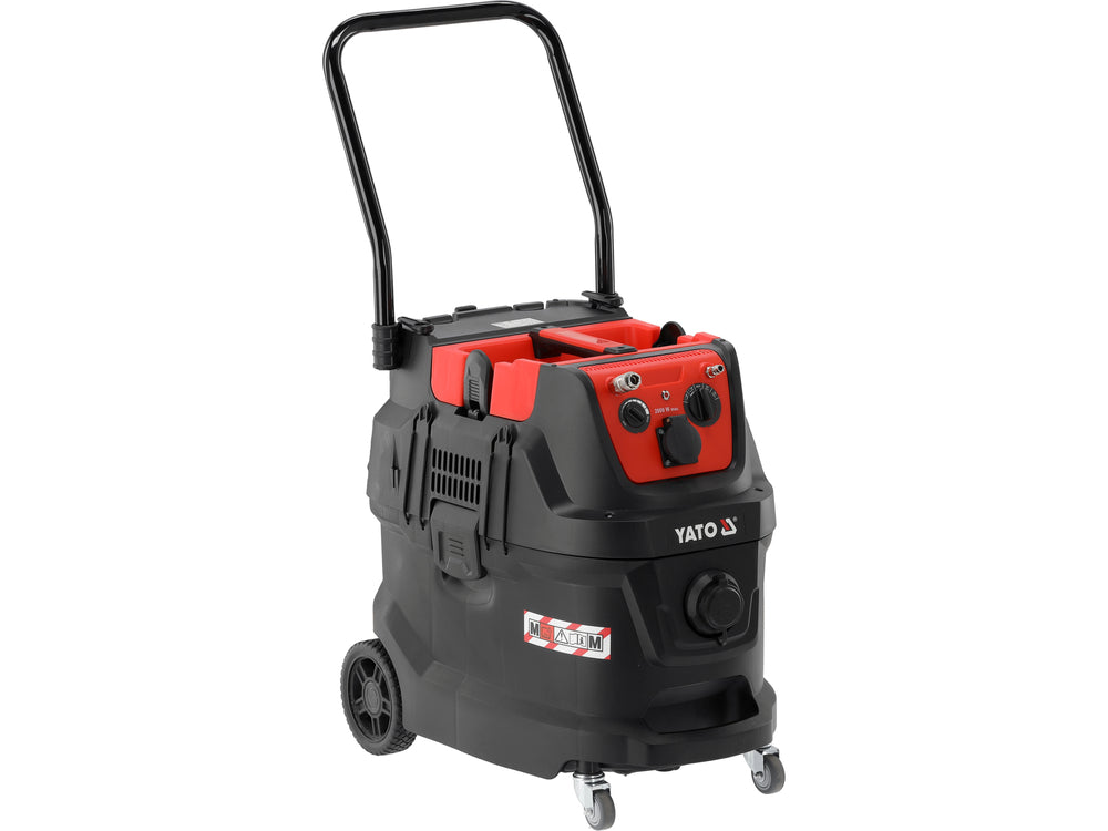 Aspirator industrial Yato 1600W / 3600W, 40L, uscat/umed, agitator automat filtru, pentru service si atelier