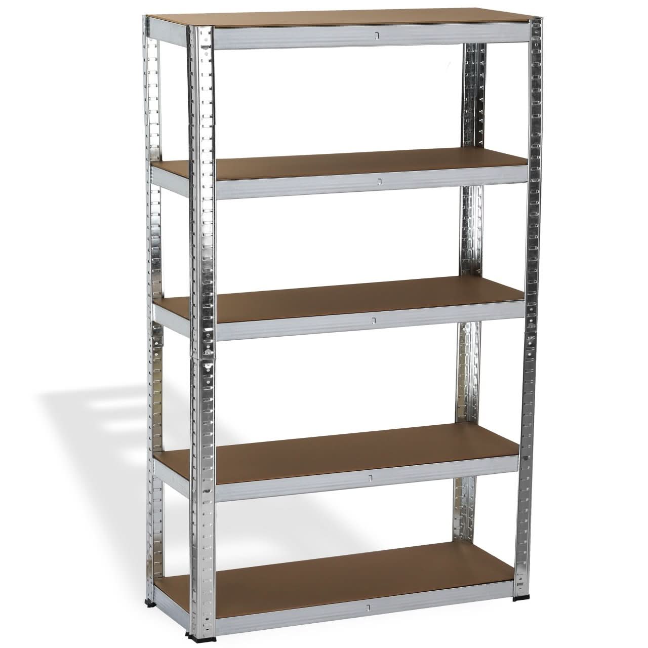 Raft Galvanizat pentru Depozitare 120Wx45Dx180Hcm din Oțel ROTOR – Durabil și Rezistent la Coroziune