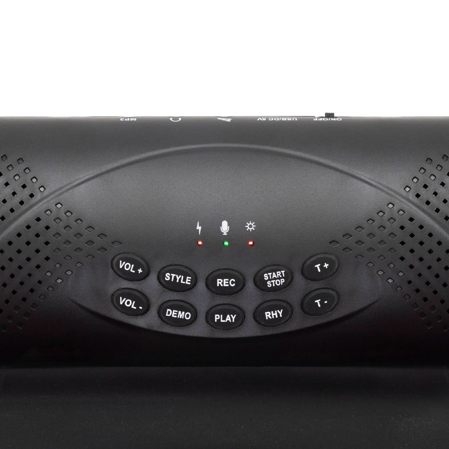 Set tobe electronice HRD1, 7 ritmuri, conexiune BT wireless, pedale si bete incluse, acumulator Li-ion