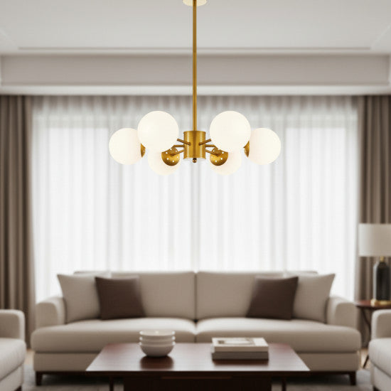 Lustra Cosmo Gold, 6xE27, 60W, 600x680mm