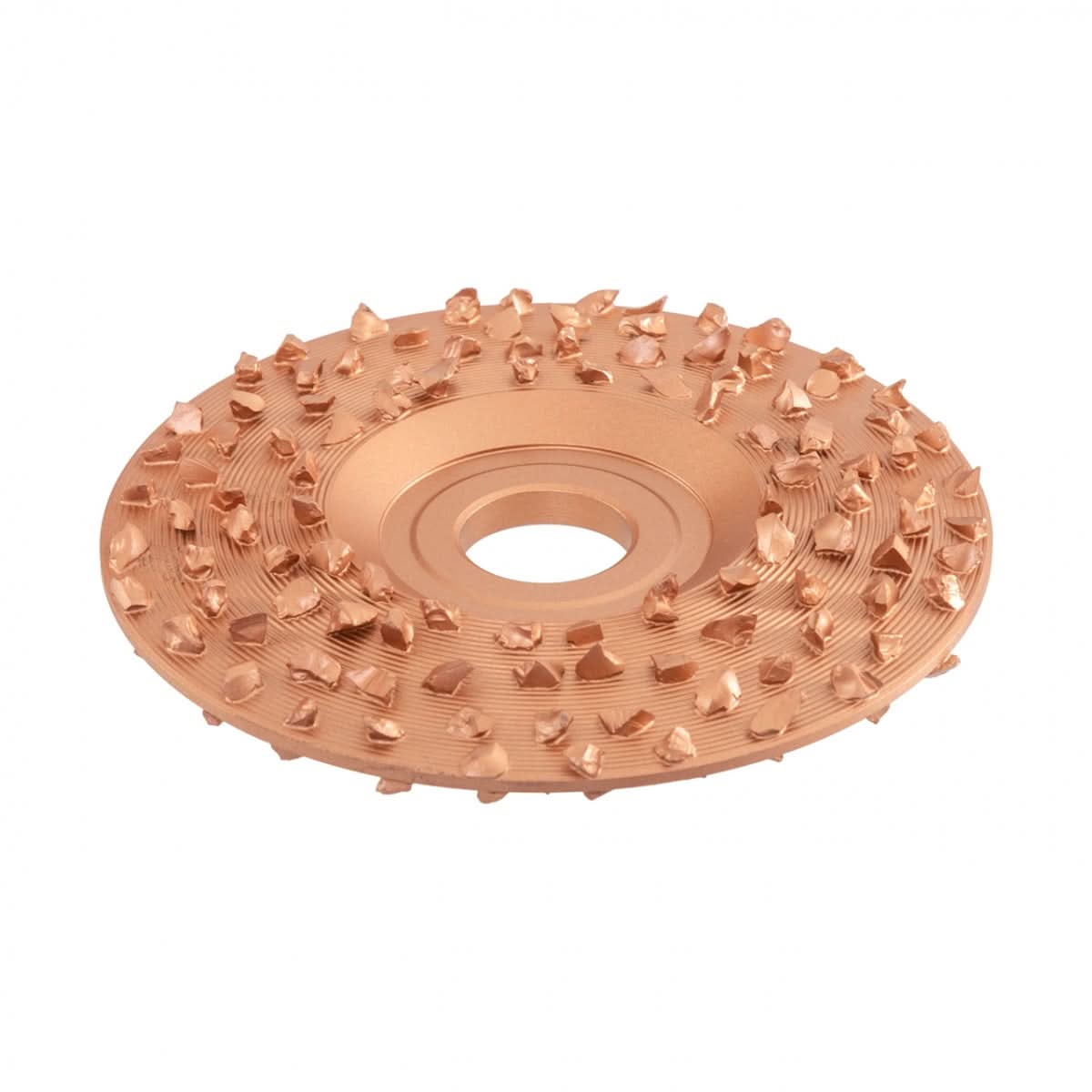 Disc abraziv standard pentru copite din oțel, 115 mm, cu două fețe și granulație medie