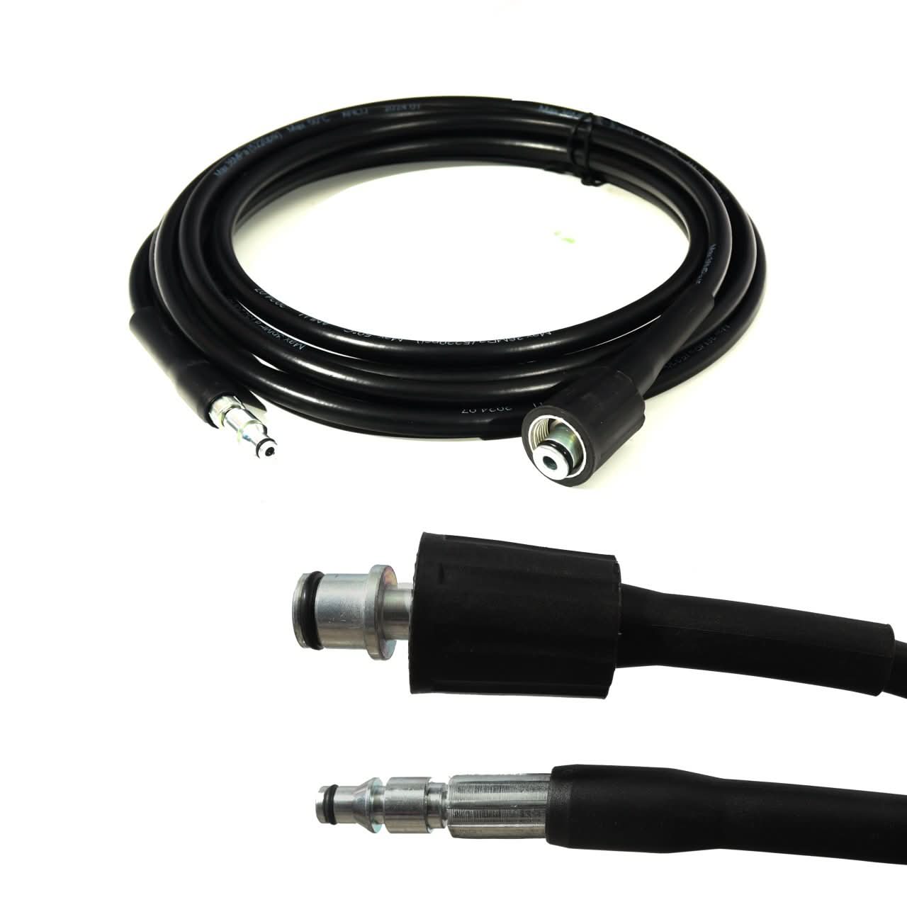 Furtun EH-5 pentru Aparat de Spălat cu Presiune ELEFANT E-90P-D – Accesoriu de 5 metri din Cauciuc