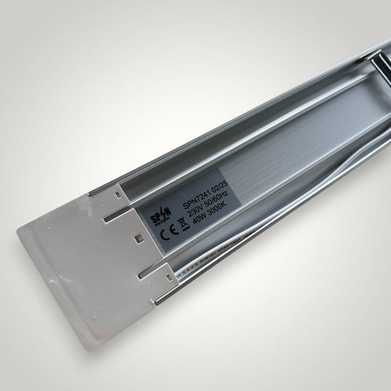 Corp LED Fida aluminiu, 40W, 3000K, 1200 mm