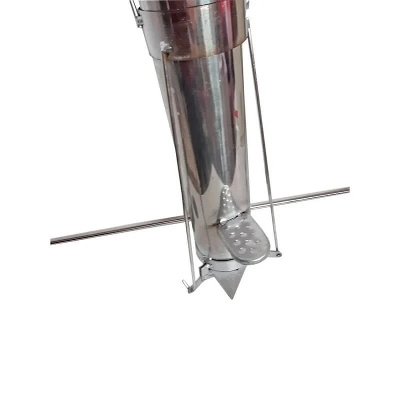 Plantator manual rasaduri si seminte, 96 cm, tub 75 mm, adancime 17 cm, manere cauciucate