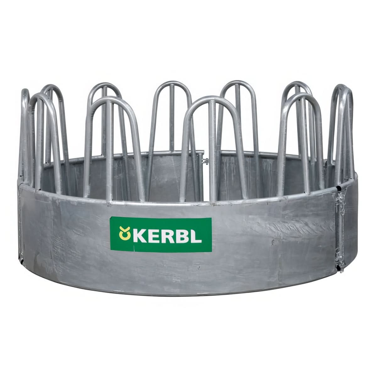 Iesle modulara rotunda pentru hranirea vacilor si cailor, cu 12 locuri de hranire