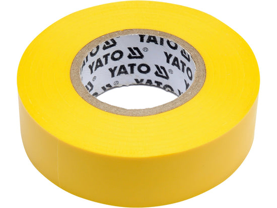 Banda izolatoare galbena 19mm x 20m x 0, 13mm Yato YT-81654 - imagine produs 1