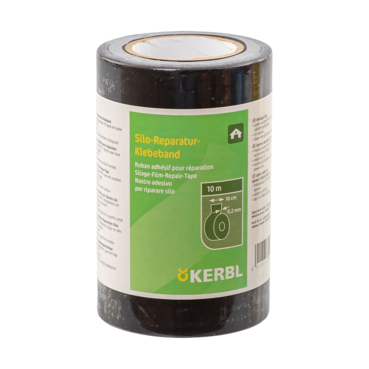 Banda adeziva reparat siloz 10 m latime 10 cm culoare negru