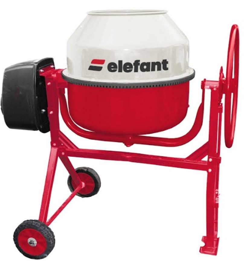 PACHET Betoniera Elefant EB-165L, 900W, 165L + Polizor unghiular ROTOR RAG600, 600W, 11000RPM, disc 115mm