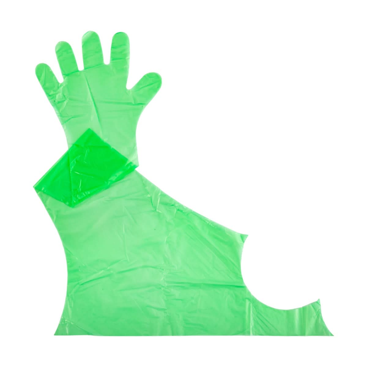 Manusi veterinare lungi, unică folosință, 90 cm, protecție umăr, 50 buc.