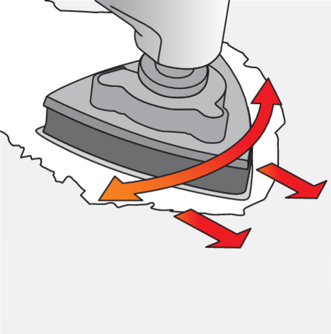 Unealta multifunctionala oscilanta pe acumulator 18V, 1x2Ah, Yato
