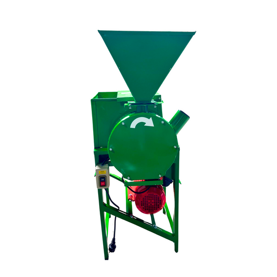 Moara electrica ZEP , 3in1, 2.2 kW, pentru boabe, stiuleti si uruiala