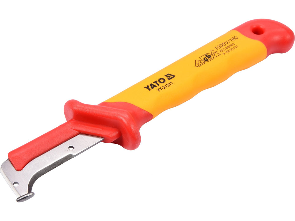 Cutit decablator izolat 155mm VDE YATO YT-21211 – Profesional, Sigur si Rezistent