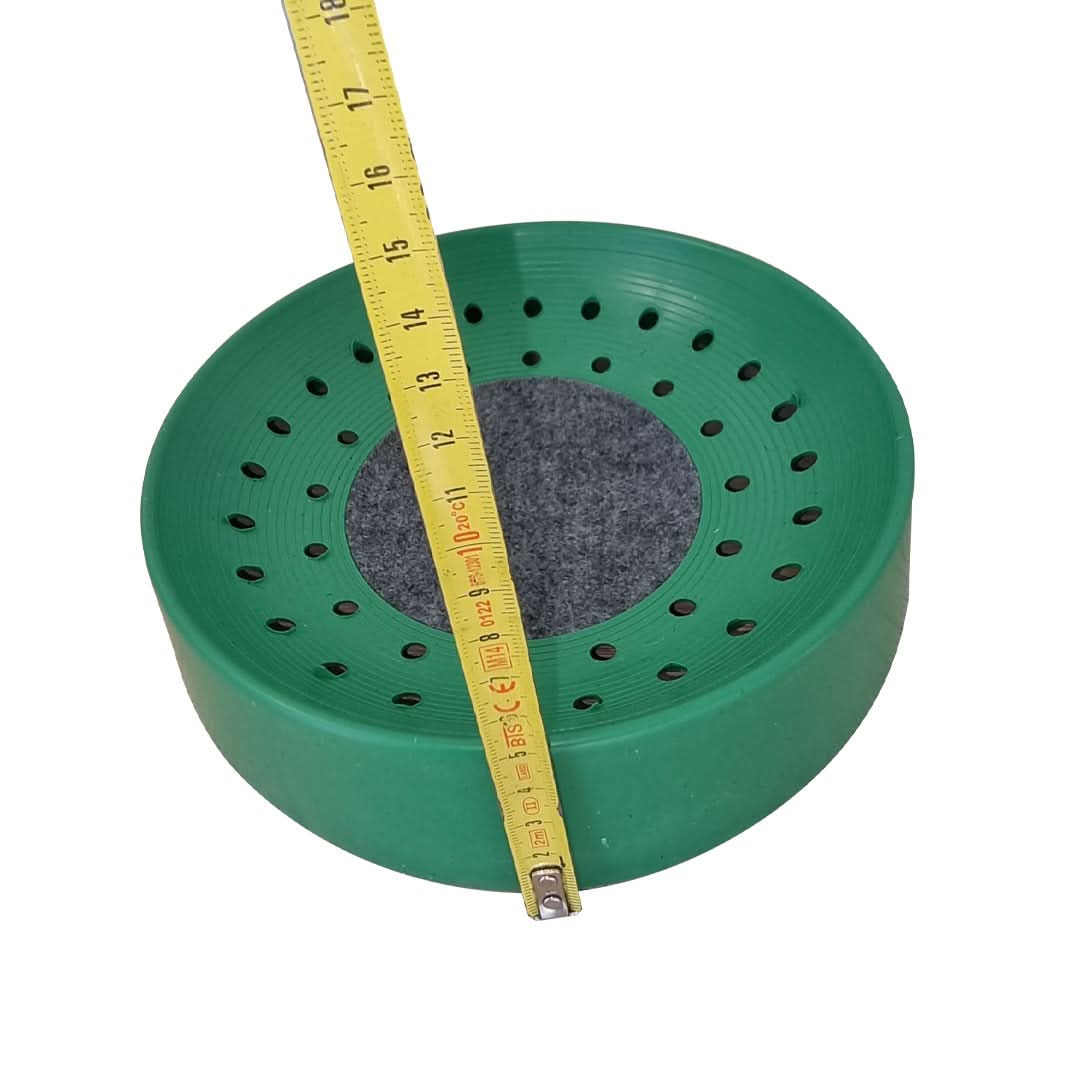 Cuibar porumbei ZEP, plastic, diametru 20.5 cm, inaltime 5 cm, usor de curatat