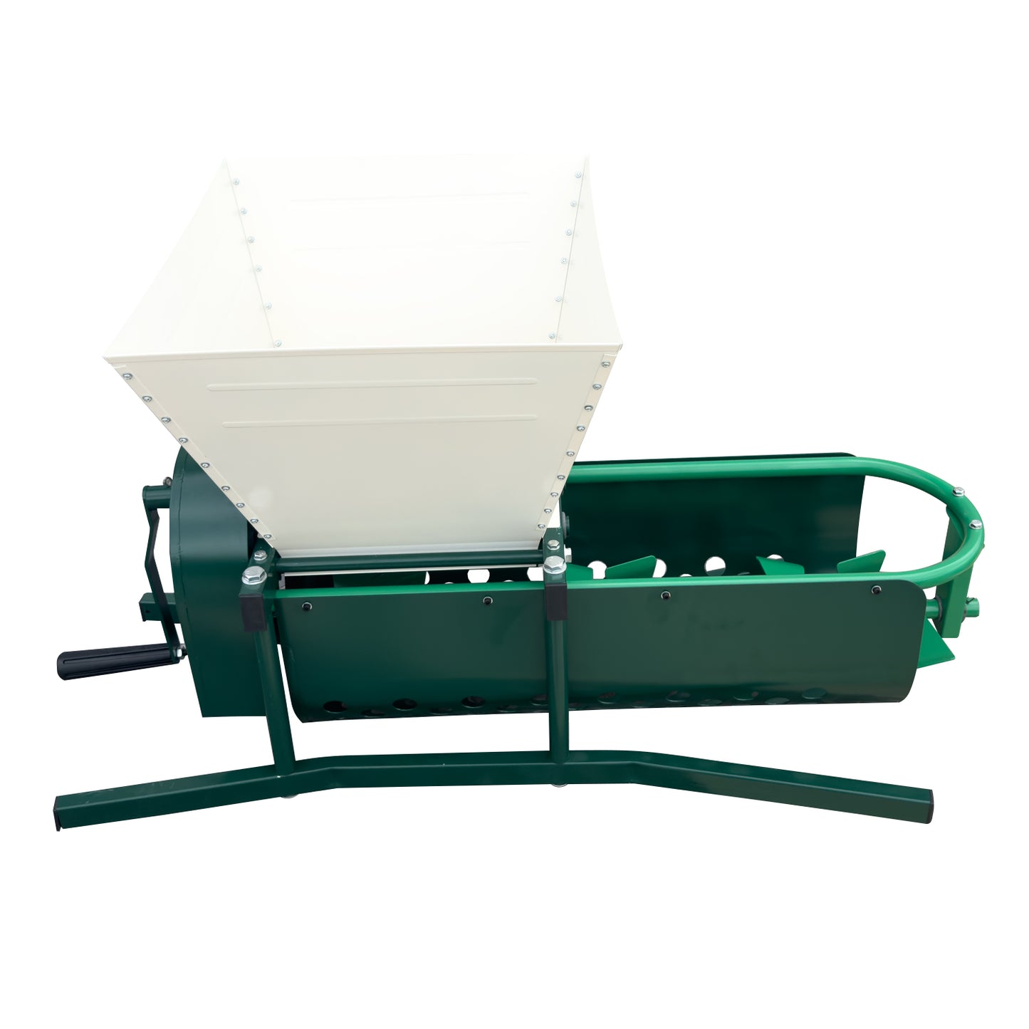 Zdrobitor struguri cu desciorchinator ZEP DG07, 300 kg/ora, 20L, role compozit, manual