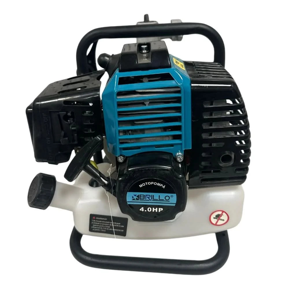 Motopompa Brillo 4CP benzina 2T racord 1 inch debit 9000l/h pornire manuala