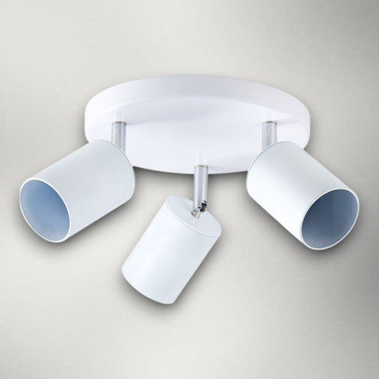 Spot Rotund Reglabil 3xGU10, 200x150x200 mm