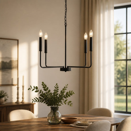 Candelabru Zeus, 4xE14, Ø70x150 cm