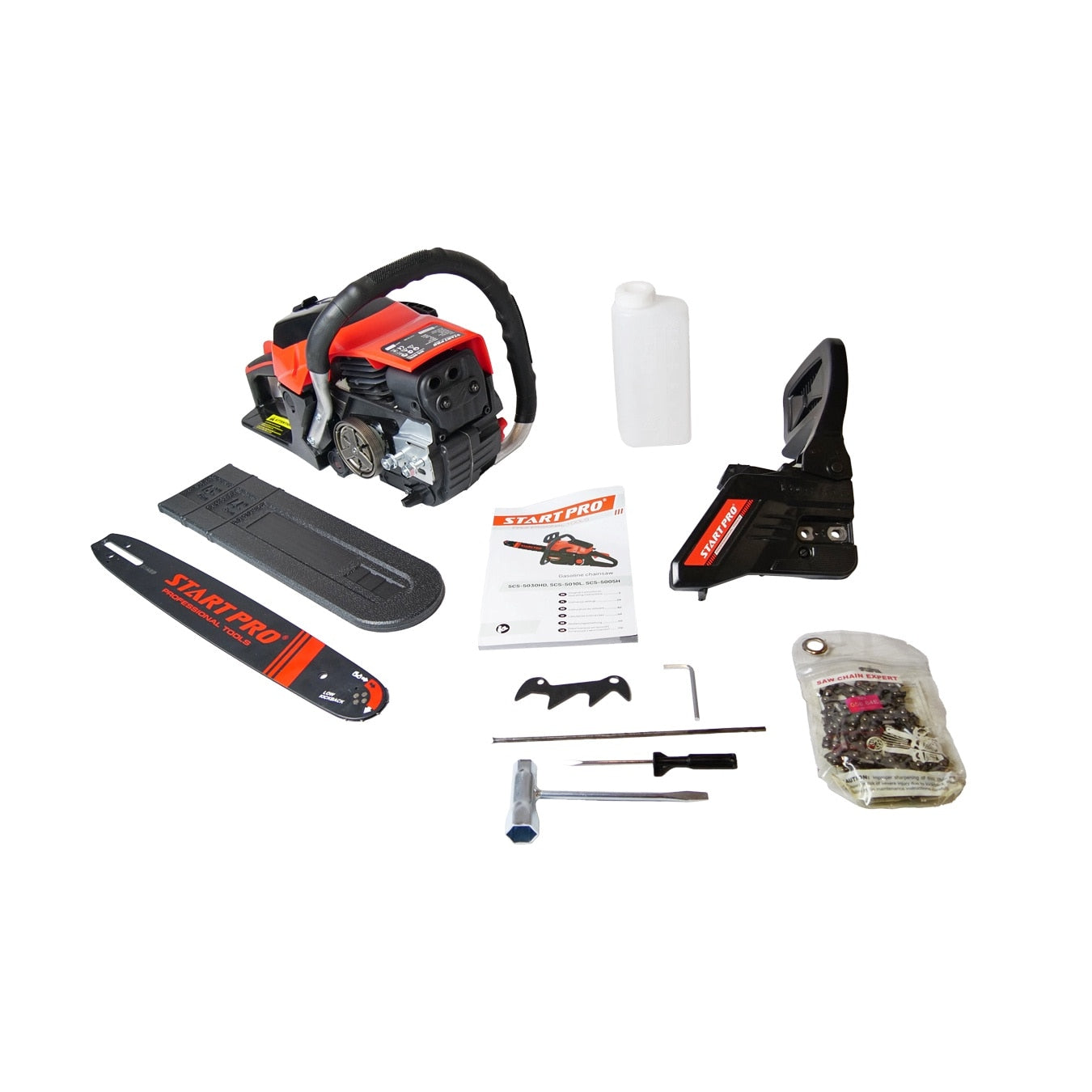 Motoferastrau benzina Profesional StartPro SCS-5010L, 52 cmc, 40 cm