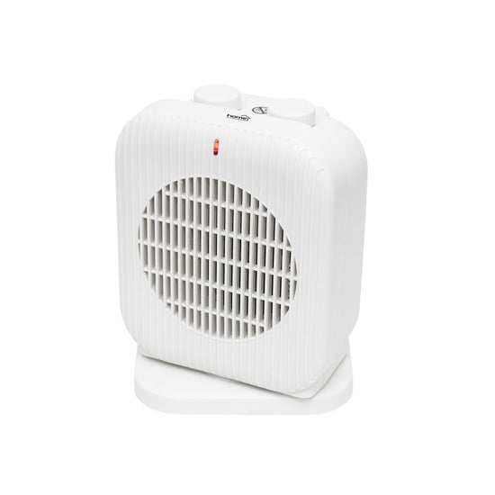 Incalzitor electric cu ventilator oscilant FK1OSC, 2000W, 2 trepte, functie aer rece, termostat mecanic, protectie supraincalzire, compact, alb