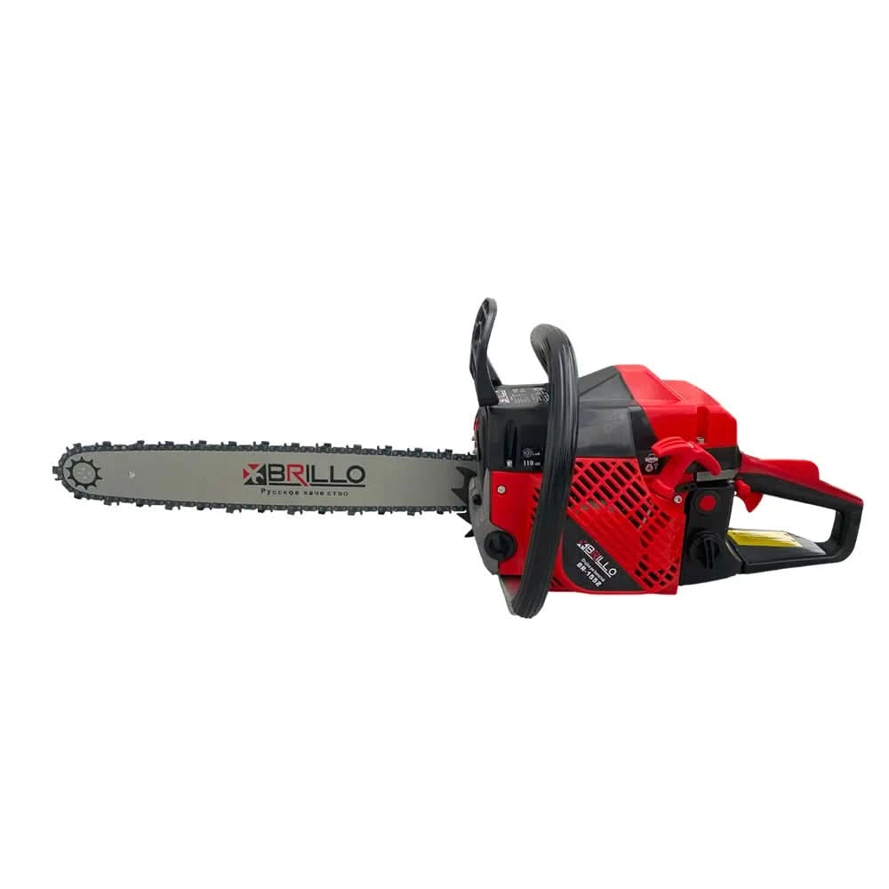 Drujba pe benzina Brillo BR-1552, 5CP, 52cc, lama 555mm, motor 2T, 10000 rpm