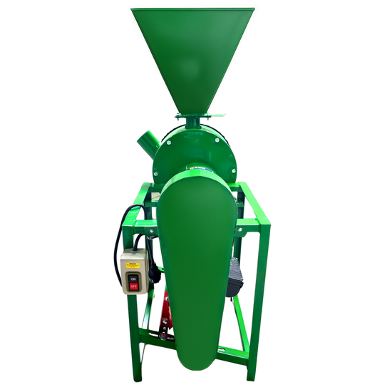 Moara cu ciocanele ZEP, 2in1, pentru uruiala si stiuleti, 2.2 kW, 500 kg/h, 40 ciocanele, 2 site incluse