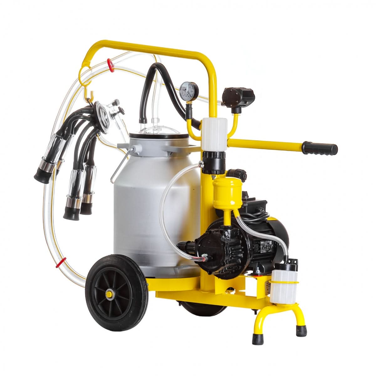 Aparat de muls vaci, cu 1 bidon aluminiu 25 litri, eco