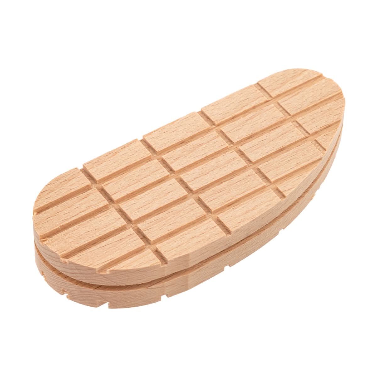 Proteza din lemn pentru vaci, forma pana, tratamente podale, marimea XL