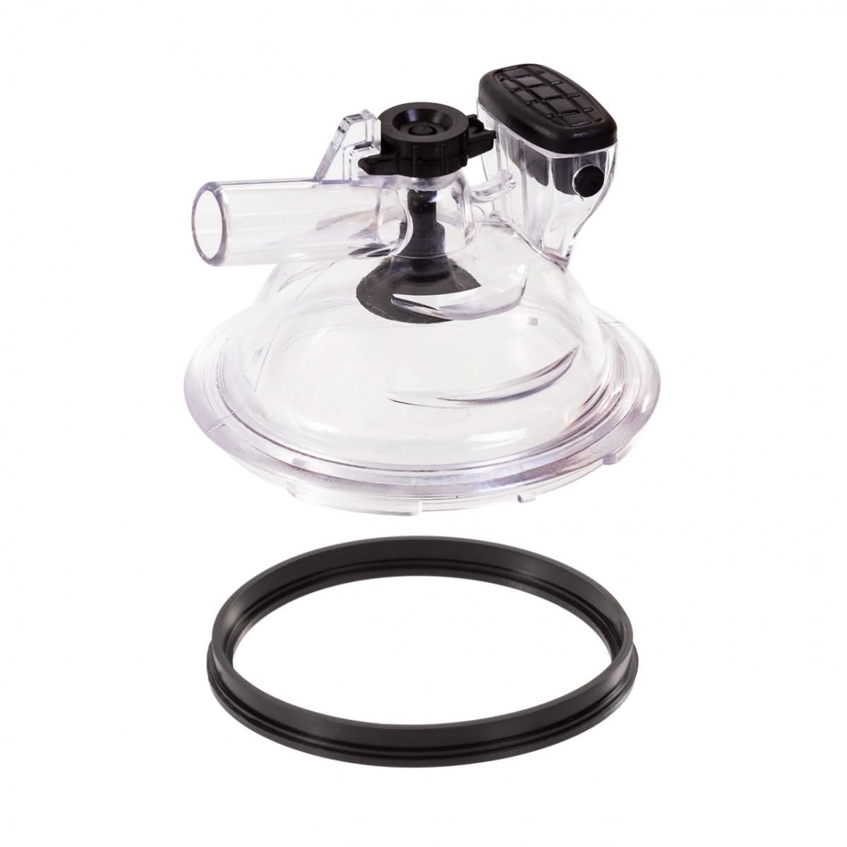 Capac pentru colector de lapte – capac transparent + garnitura