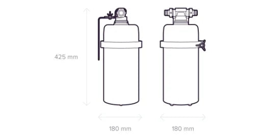 Carcasa filtru Aquaphor Viking Midi PROFESIONAL